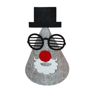 Nouveau chapeau de Noël en feutre dessin animé bricolage créatif chapeau de père Noël décoration de fête de Noël vente en gros - Product Image 3