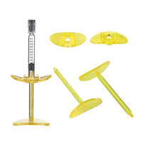 Seringue préremplie de 1 ml avec embout Luer Lock, piston et butée arrière pour la distribution pharmaceutique / la distribution de médicaments / l'acide hyaluronique