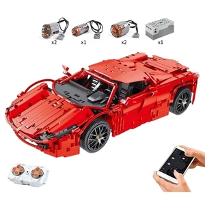 Vente flash : MOULD <span class=keywords><strong>KING</strong></span> 13048 <span class=keywords><strong>Voiture</strong></span> RC motorisée High-Tech Red Spider Super Modèle, blocs de construction, briques, jouets pour enfants - Product Image 3