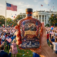 Botellas de Licor de Vidrio con Forma Personalizada, Decantadores de Vidrio Decorativos Creativos para Licores y Regalos