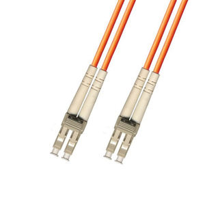 Multi mode 50/125 OM3 LC zu LC UPC Duplex OFNR PVC OFNG 2,0mm MMF Glasfaser-Patchkabel - Product Image 3
