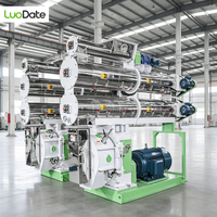 Machine à granulés d'aliments pour animaux, machine à fabriquer des granulés d'aliments pour bétail, volailles et ruminants pour ferme et usine d'aliments pour animaux