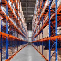 Étagères industrielles et rayonnages métalliques pour entrepôt pharmaceutique conformes GSP, capacité 1200 kg, fabrication OEM
