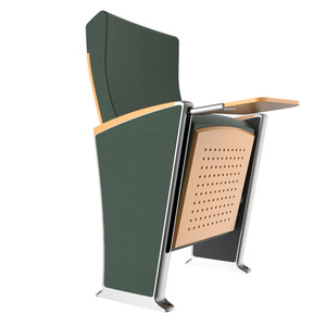 Sillas Plegables para Teatro, Auditorio, Sala de Conferencias, Iglesia, con Mesa y Portapapeles, Venta al Por Mayor de Fábrica - Product Image 6