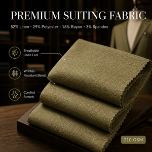 Nuevos Productos para 2027, Tela de <span class=keywords><strong>Lino</strong></span> para Ropa, Muestras Gratis de Tela de <span class=keywords><strong>Lino</strong></span>, Tela Verde para Trajes, Tela al por Mayor para Ropa de <span class=keywords><strong>Lino</strong></span> - Product Image 3