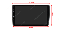 DUDUAUTO Autoradio Android pour voiture, écran tactile 2K, 12/512 Go, système 7870, DSP TDA7803 pour AUDI A4
