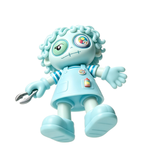 Figura Coleccionable <span class=keywords><strong>de</strong></span> Diseño Personalizado <span class=keywords><strong>de</strong></span> Zombie Azul Claro en PVC, Figura <span class=keywords><strong>de</strong></span> Acción <span class=keywords><strong>de</strong></span> Dibujos Animados Personalizada, Venta al Por Mayor <span class=keywords><strong>de</strong></span> Fábrica - Product Image 5