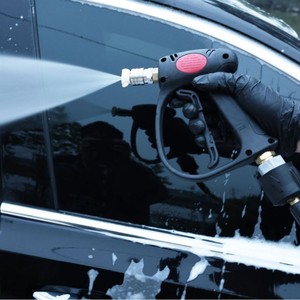 Pistolet à eau haute pression 4500Psi, buse en acier inoxydable, pulvérisation réglable pour le lavage de voitures et l'aménagement paysager - Product Image 3