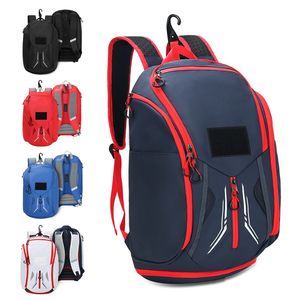 <span class=keywords><strong>Sac</strong></span> à dos <span class=keywords><strong>de</strong></span> <span class=keywords><strong>sport</strong></span> décontracté en polyester imperméable avec fermeture éclair, motif lettres, unisexe, tendance, pour entraînement <span class=keywords><strong>de</strong></span> basketball et football, 36-57L - Product Image 1