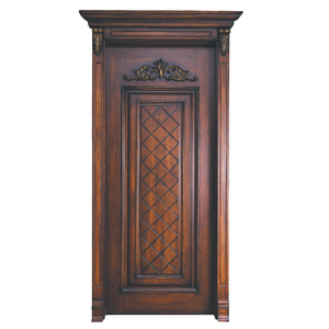 Cửa gỗ nội thất gỗ sồi rắn cổ điển cửa gỗ sồi nội thất cửa gỗ cho ngôi nhà - Product Image 6