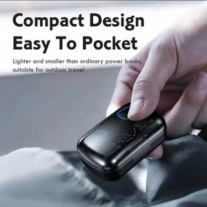 หูฟังไร้สาย Auriculares M10 Tws รุ่นขายส่ง เสียง 9D Hifi สเตอริโอ กันน้ำ หูฟังแบบใส่ในหู บลูทูธ 5.1 พร้อมจอ LED รุ่น M10 - Product Image 5