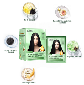 شامبو أسود من بيورستايل، صبغة شعر سوداء احترافية بسعر الجملة، صبغة شعر سهلة الاستخدام - Product Image 2