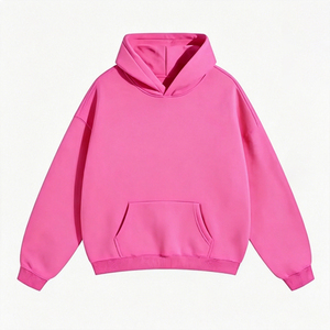 420GSM Cotton Blend Heavyweight Hoodie <b>Men</b> Puff Graphic Print Oversized Gothic Hip Hop Drop Shoulder <b>Pullover</b> Sweatshirt - Product Image 6