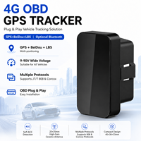 Traceur GPS OBD 4G OEM Plug and Play, dispositif télémétrique OBD-II avec analyse du comportement de conduite et détection de l'assistance au conducteur (ACC)