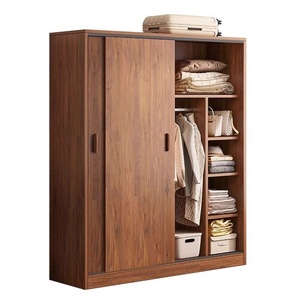 Armarios Sencillos y Minimalistas para el Hogar, <span class=keywords><strong>Armario</strong></span> de Dormitorio con Puerta Corredera Vertical, <span class=keywords><strong>Armario</strong></span> de Almacenamiento Económico - Product Image 5