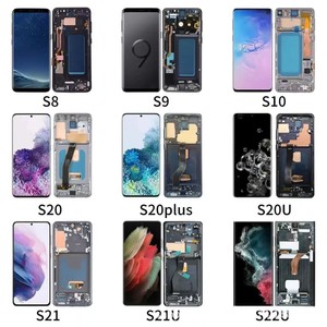 ราคาขายส่ง จอ LCD คุณภาพเยี่ยมสำหรับ Samsung Galaxy <span class=keywords><strong>S8</strong></span> S22 S21 S20 S10E 2020 S10 S9 <span class=keywords><strong>S8</strong></span> <span class=keywords><strong>Plus</strong></span> หน้าจอแท้สำหรับ Samsung <span class=keywords><strong>S8</strong></span> - Product Image 1