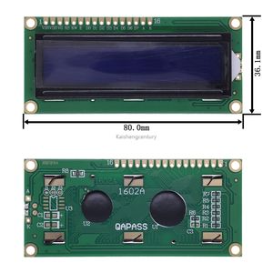 Module d'interface série IIC/<span class=keywords><strong>I2C</strong></span> 1602A PCF8574 pour écran <span class=keywords><strong>LCD</strong></span> bleu 16x2 HD44780 5V pour <span class=keywords><strong>Arduino</strong></span>, kit DIY - Product Image 3