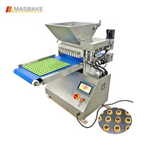 Déposeuse pneumatique multi-buses pour bonbons, machine de remplissage de chocolat de comptoir en acier inoxydable, plateau de moulage antiadhésif pour la fabrication de coupes