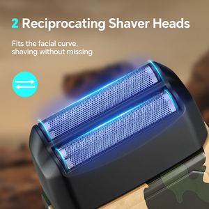 Dual Blade USB Reciprocating <b>Shaver</b> Waterproof IPX6 <b>Face</b> Whitening Household Use Reciprocating <b>Shaver</b> Reciprocating - Product Image 3
