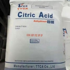 Acide citrique anhydre de qualité alimentaire 30-100 Mesh / Acide citrique régulateur d'acidité haute pureté à bas prix - Product Image 5