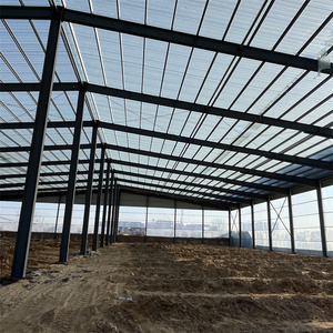 Estructura de Acero de Construcción Rápida, Viga de Acero y Tubo Cuadrado para Almacenes y Talleres, Diseño Moderno Q355 - Product Image 1