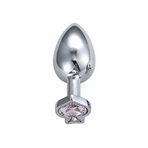 Private Brand Metal Anal <b>Plug</b> Poker Base Spades Hearts Diamonds Clubs Gem Hip <b>Plug</b> Can Be <b>Replaced</b> for Men and Women - Product Image 1