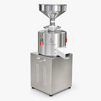 Broyeur Commercial Vertical pour Noix, Arachides, Pistaches, Amandes, Noix de Cajou, Sésame – Machine à Pâte et Beurre de Cacahuète