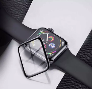 Protecteur d'écran en verre trempé à bord incurvé 3D bon marché pour Apple iWatch 3-8 SE Smart Watch - Product Image 4