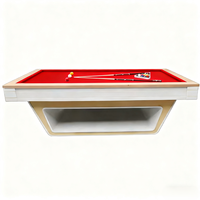 Table de billard de compétition de qualité professionnelle en bois massif de Jiangxi, sur mesure, avec système de retour de billes, 8 pieds, 9 pieds, 3 billes, 4 billes, sans