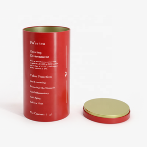 Fornitore All'ingrosso Confezione Lattina in Banda Stagnata Grande Rotonda Impilabile Opaca Vuota Personalizzata per Alimenti Caffè e Foglie di Tè - Product Image 4