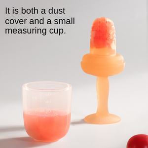 Juguete personalizado de silicona para la dentición infantil, mordedor con ventosa, alimentador de frutas para bebé, chupete con cubierta - Product Image 3