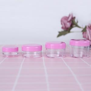 ขวดพลาสติกใสทรงกลมขนาดเล็ก 3 มล. 5 มล. แบบมีฝาปิด สำหรับใส่เครื่องสำอาง - Product Image 3