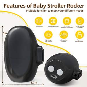 2025 Popular Baby Rocker Rocks <span class=keywords><strong>para</strong></span> <span class=keywords><strong>cochecito</strong></span>, sillas, <span class=keywords><strong>cochecito</strong></span>, <span class=keywords><strong>cochecito</strong></span> o <span class=keywords><strong>cochecito</strong></span>, columpio eléctrico automático, producto <span class=keywords><strong>para</strong></span> el cuidado del bebé madre - Product Image 2