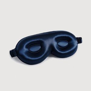 Masque de sommeil 100 % soie de mûrier de grade 6A, avec logo personnalisé, occultant, contour 3D, sangle réglable, pour dormir - Product Image 3