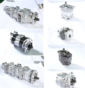 Pompe hydraulique <span class=keywords><strong>de</strong></span> remplacement haute pression à 3 étages en tandem WanXun WA600-3C pour chargeuse sur pneus Komatsu 705-56-47000 7055647000 - Product Image 6