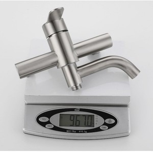 Moderno 304 in acciaio inox <span class=keywords><strong>con</strong></span> manico singolo in oro spazzolato <span class=keywords><strong>vasca</strong></span> da bagno e doccia <span class=keywords><strong>con</strong></span> soffione portatile per appartamenti e alberghi - Product Image 4