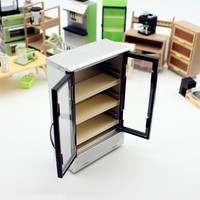 Maison de poupée Miniature Réfrigérateur Mini Kids Kitchen Set Pretend Play Toys