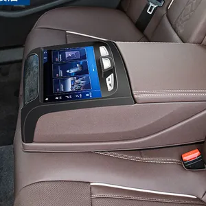 Schermo di visualizzazione del bracciolo del sedile posteriore IPS da 7 "per BMW serie 5 G30 2018-2022 display intelligente aggiornato posteriore