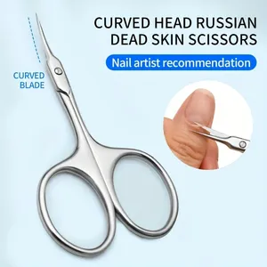 Tijeras para Uñas, Tijeras de Belleza, Tijeras para Cejas, Tijeras Rusas para Cutículas, Tijeras Profesionales para Cutículas - Product Image 1