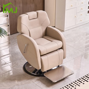 Silla de peluquería giratoria reclinable, silla hidráulica resistente - Product Image 1