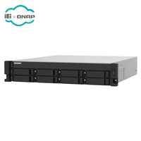 NAS monté en rack QNAP TS-832PXU Quad-core 1.7GHz avec deux ports SFP + 10GbE et deux ports 2,5 GbE