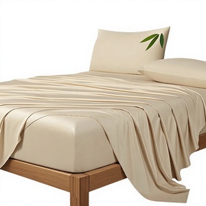 <span class=keywords><strong>Lenzuola</strong></span> Queen Size con Tasche Profonde 100% Rame Derivato da Bambù 18-24 Pollici, Set <span class=keywords><strong>Lenzuola</strong></span> Rinfrescanti, Morbide e Traspiranti, Tinta Unita - Product Image 1