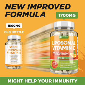 Capsules de collagène de vitamine <span class=keywords><strong>C</strong></span> de marque privée soutiennent la santé immunitaire de soutien de supplément de vitamine <span class=keywords><strong>C</strong></span> de coeur - Product Image 3