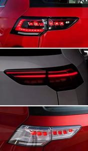 Cho Volkswagen 2020 2024 Golf 8 nâng cấp <span class=keywords><strong>VW</strong></span> GOLF 8.5 <span class=keywords><strong>VW</strong></span> mk8.5 đèn hậu <span class=keywords><strong>LED</strong></span> tín hiệu <span class=keywords><strong>LED</strong></span> trở lại ánh sáng dừng đèn phía sau đèn indictors - Product Image 3