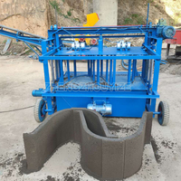 Machine de fabrication de brique en céramique, bloc creux Portable pour fabrication de ciment creuse, conduit automatique à 12 h, prix de Machine