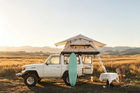 Tente de toit de voiture double couche 4 saisons, tissu Oxford imperméable 2000-3000 mm, pour SUV, tout-terrain, camping