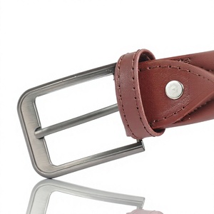 ELYSIAN INDUSTRIES EI-LB-0002 Cinturón Formal y Casual de Cuero Vacuno Genuino para Hombre, Hebilla de Aleación, Opción de Logotipo Personalizado, Ancho de 3.4 cm - Product Image 3