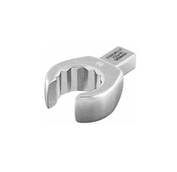 Clé à fourche professionnelle Stahlwille 733/10 de qualité industrielle avec insert annulaire, idéale pour les espaces restreints