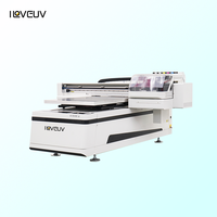 Impresora UV Plana Profesional I3200-U1 de Tres Cabezales 6090 con Posicionamiento Visual para Vidrio, Cerámica, Cuero y Madera Sólida
