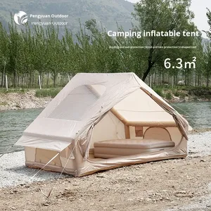 Tente de camping avec toit ouvrant de 6,3 mètres carrés, spacieuse <span class=keywords><strong>pour</strong></span> 4 à 6 personnes, observation des étoiles la nuit, tente avec toit ouvrant de 6,3 mètres carrés - Product Image 4
